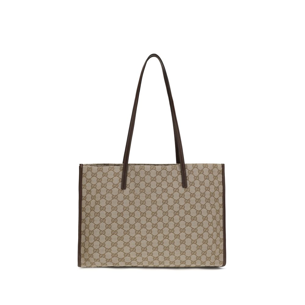 Beige Polyester Shoulder Bag Gucci