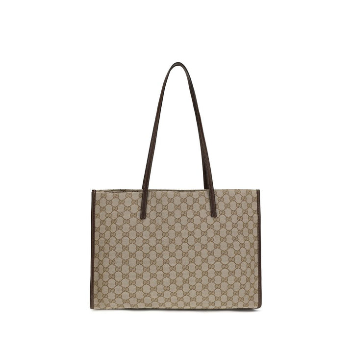 Beige Polyester Shoulder Bag Gucci