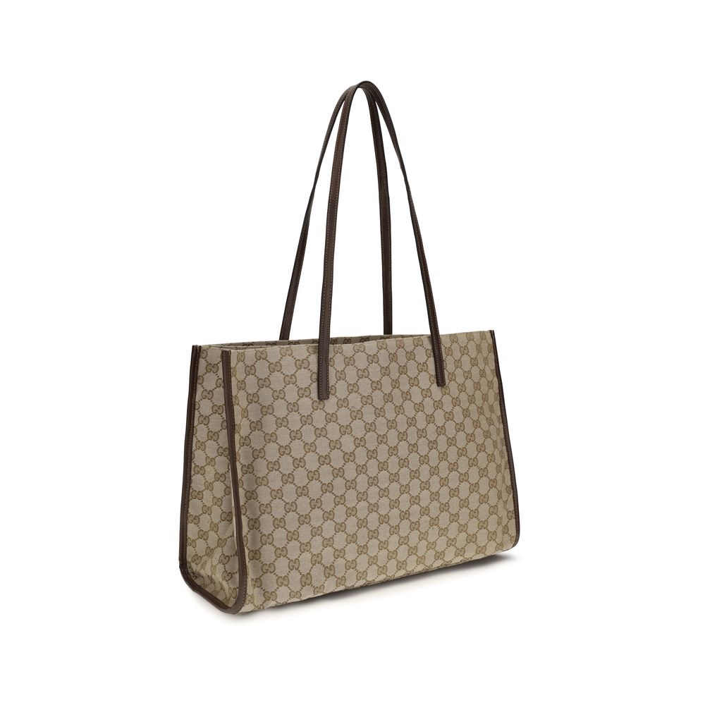 Beige Polyester Shoulder Bag Gucci