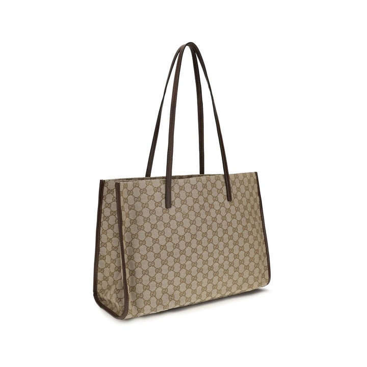 Beige Polyester Shoulder Bag Gucci