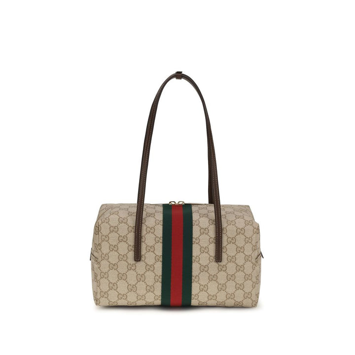 Beige Cotton Handbag Gucci