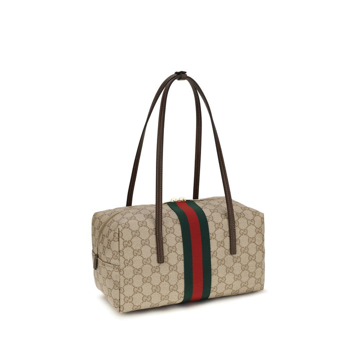 Beige Cotton Handbag Gucci