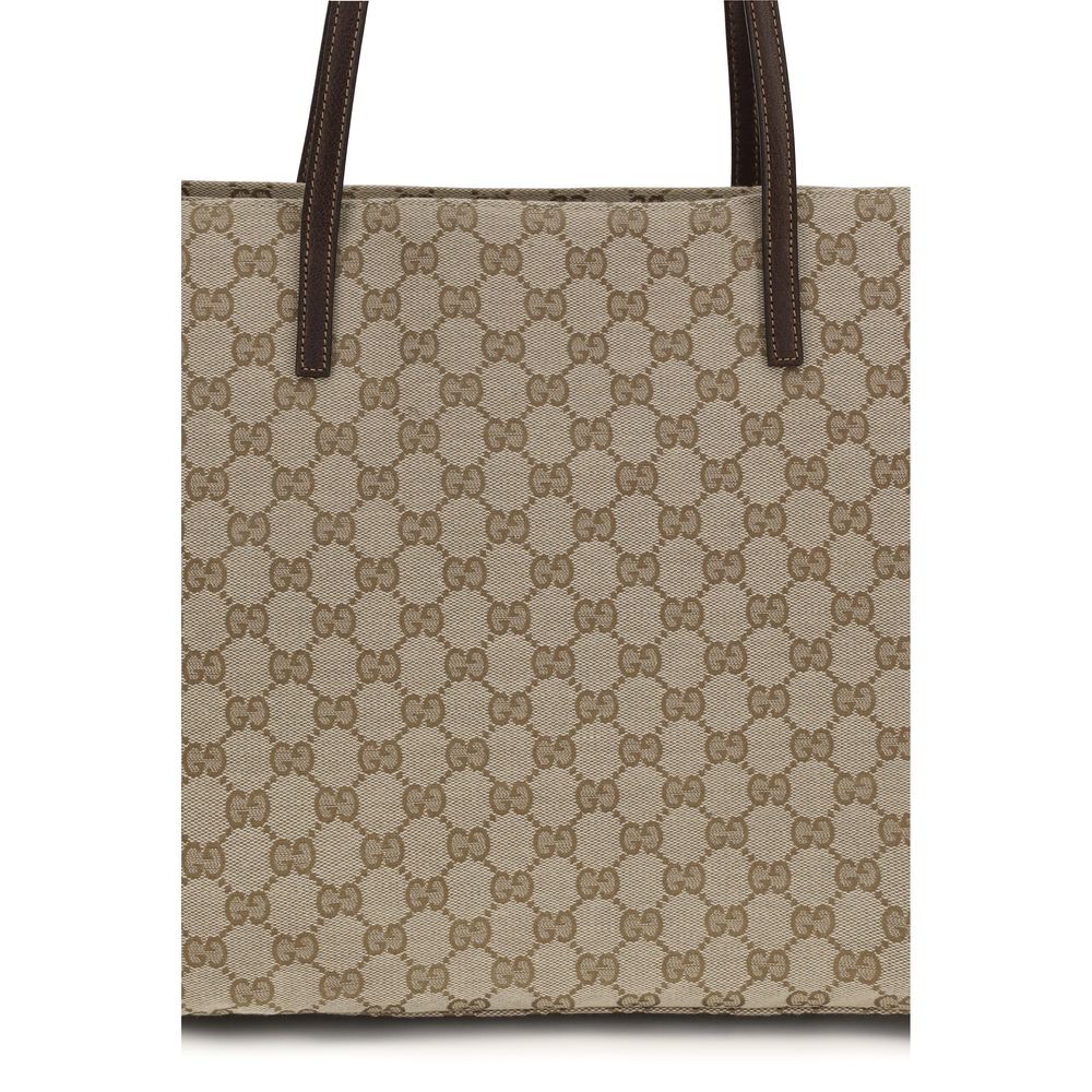 Beige Polyester Shoulder Bag Gucci