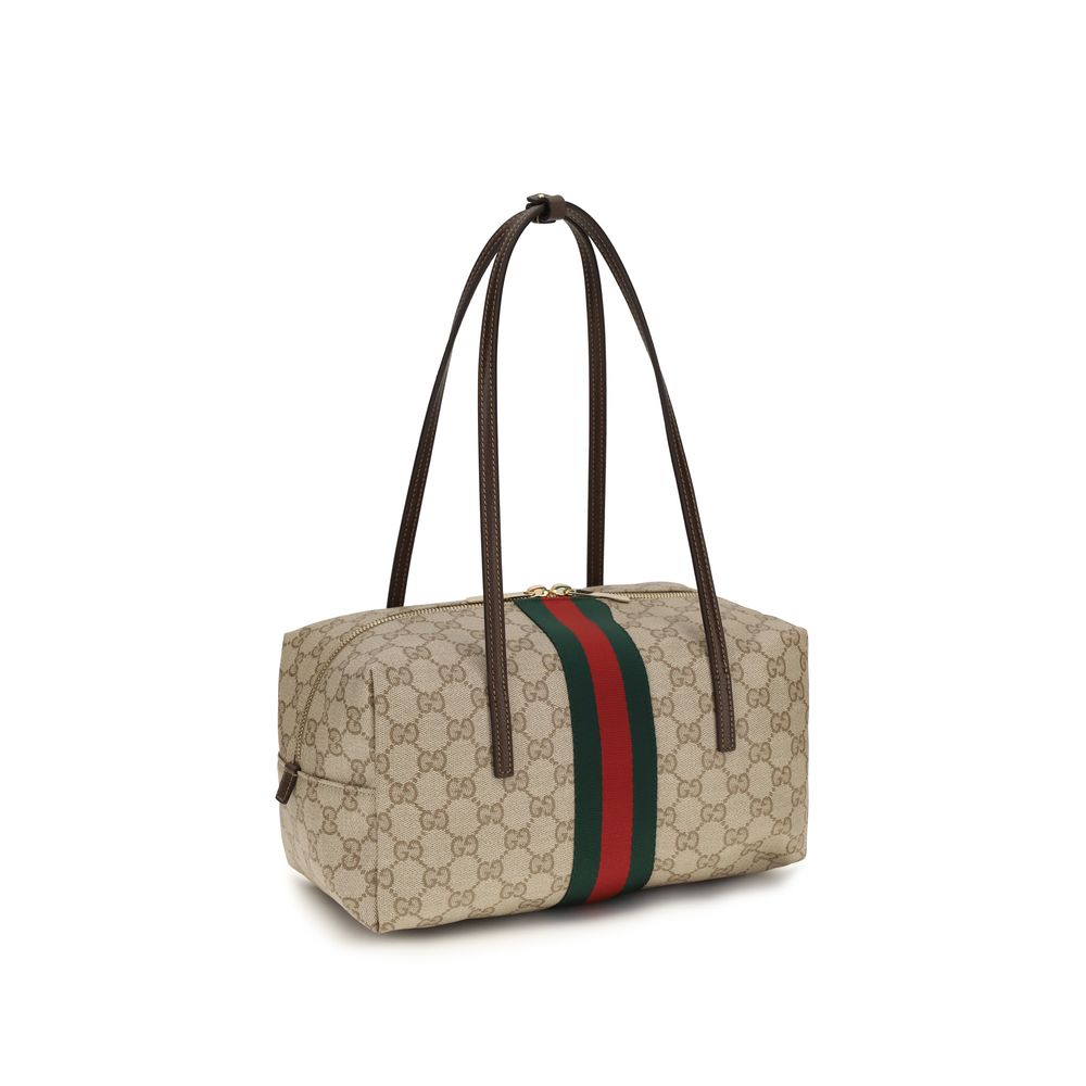 Beige Cotton Handbag Gucci
