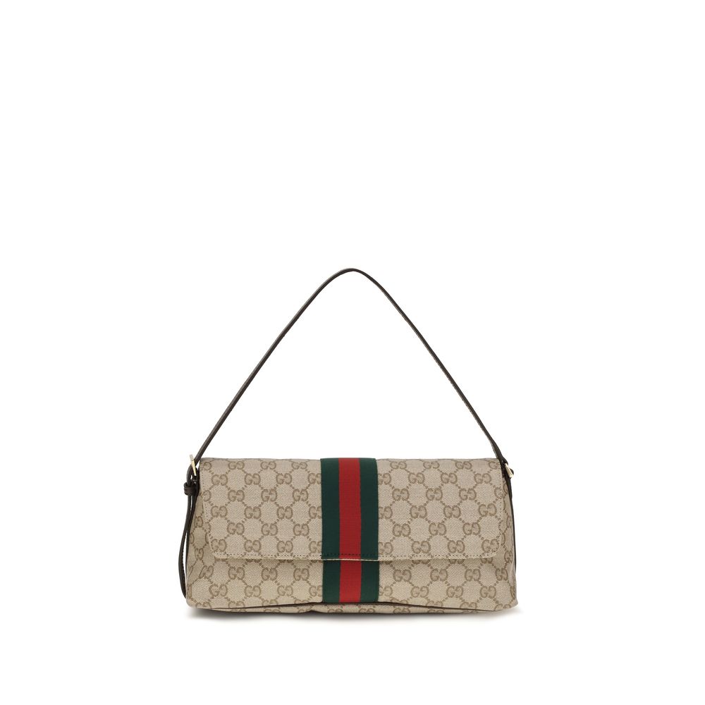 Beige Cotton Handbag Gucci