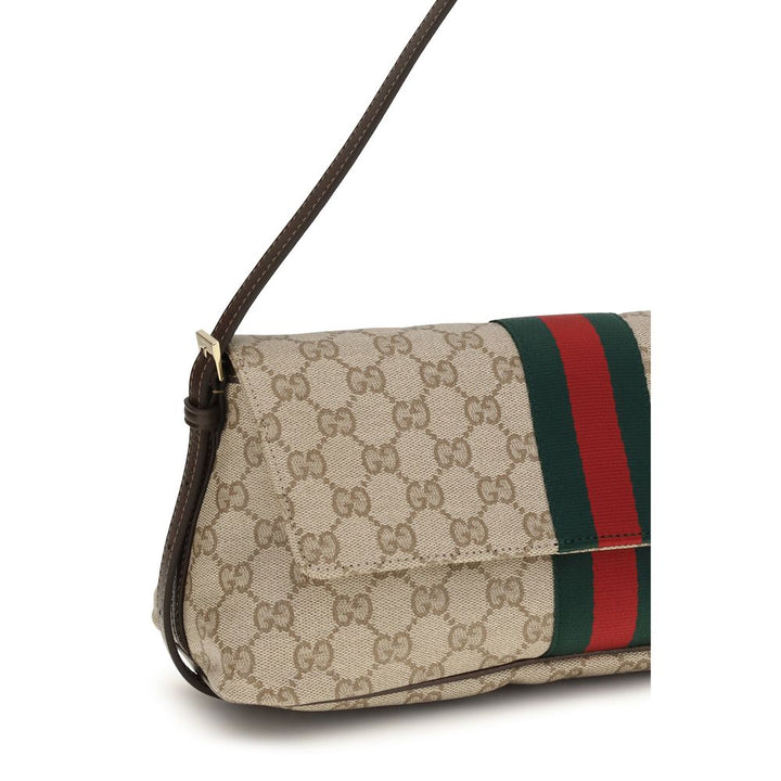 Beige Cotton Handbag Gucci