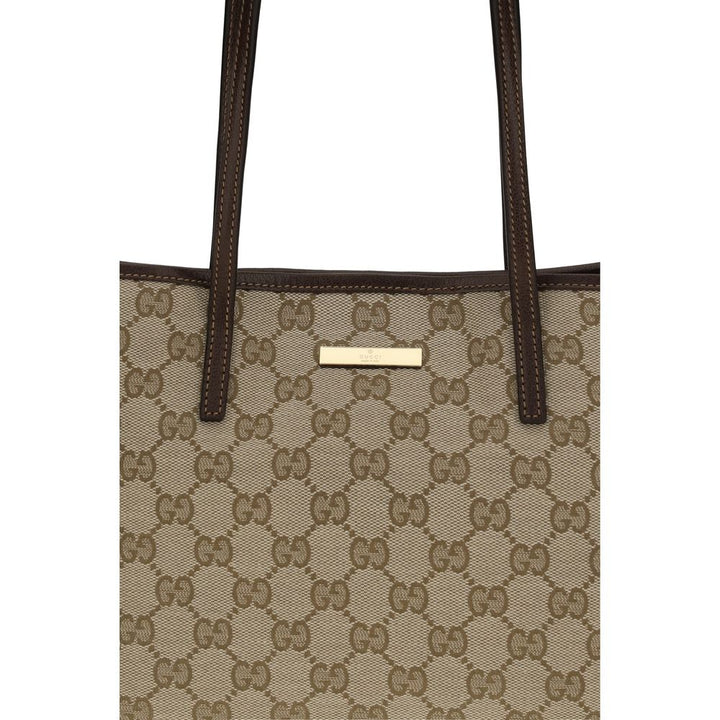 Beige Polyester Handbag