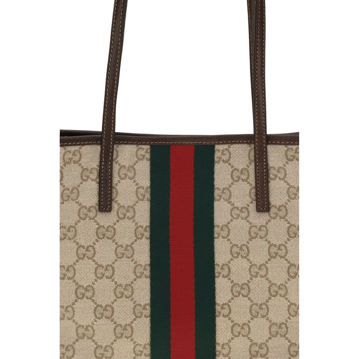 Beige Cotton Handbag