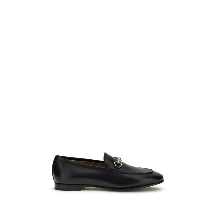 Black Calf Leather Bos Taurus Slip-On Loafers Gucci