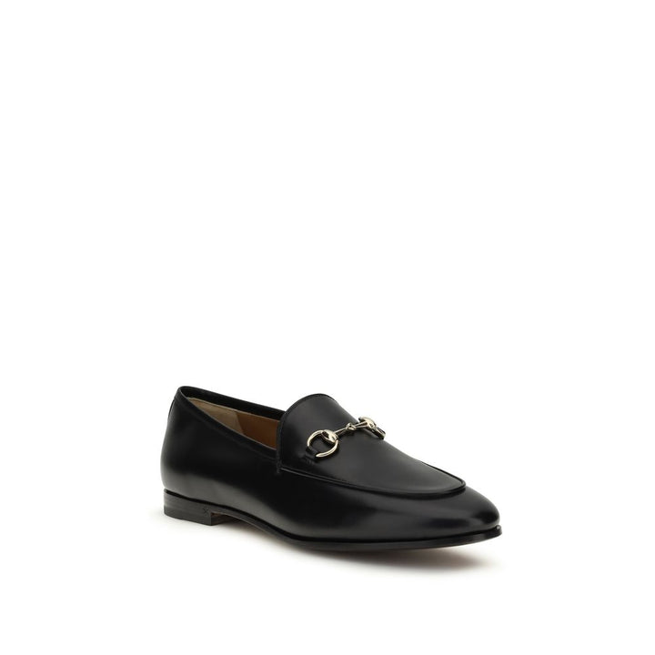 Black Calf Leather Bos Taurus Slip-On Loafers Gucci