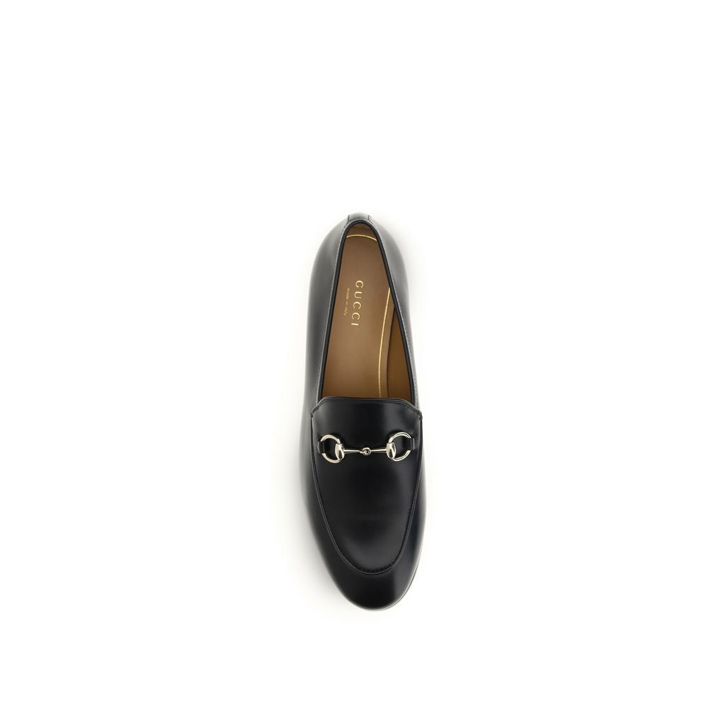 Black Calf Leather Bos Taurus Slip-On Loafers Gucci