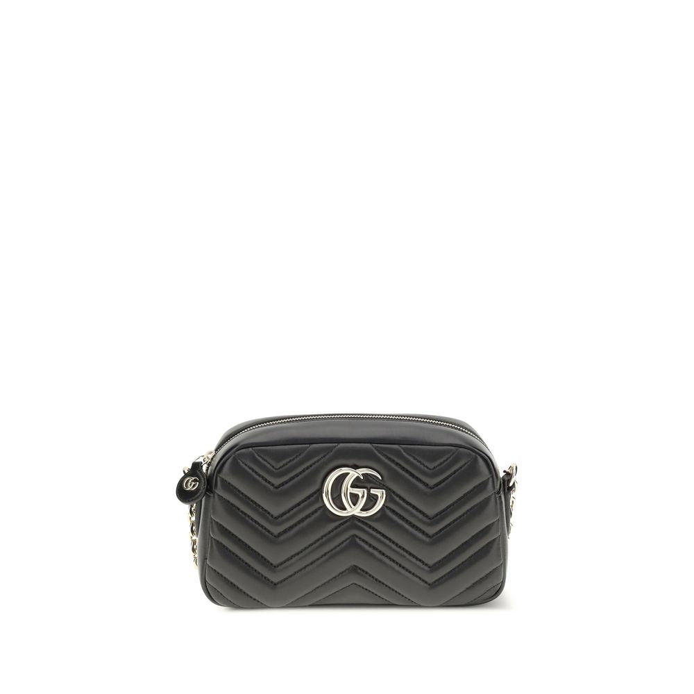 Black Calf Leather Bos Taurus Handbag Gucci