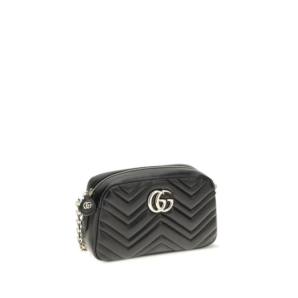 Black Calf Leather Bos Taurus Handbag Gucci