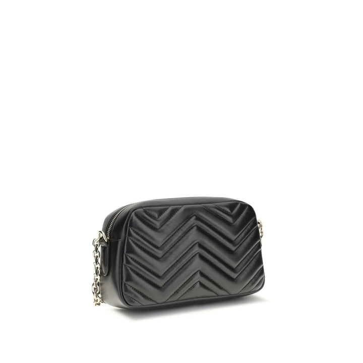 Black Calf Leather Bos Taurus Handbag Gucci