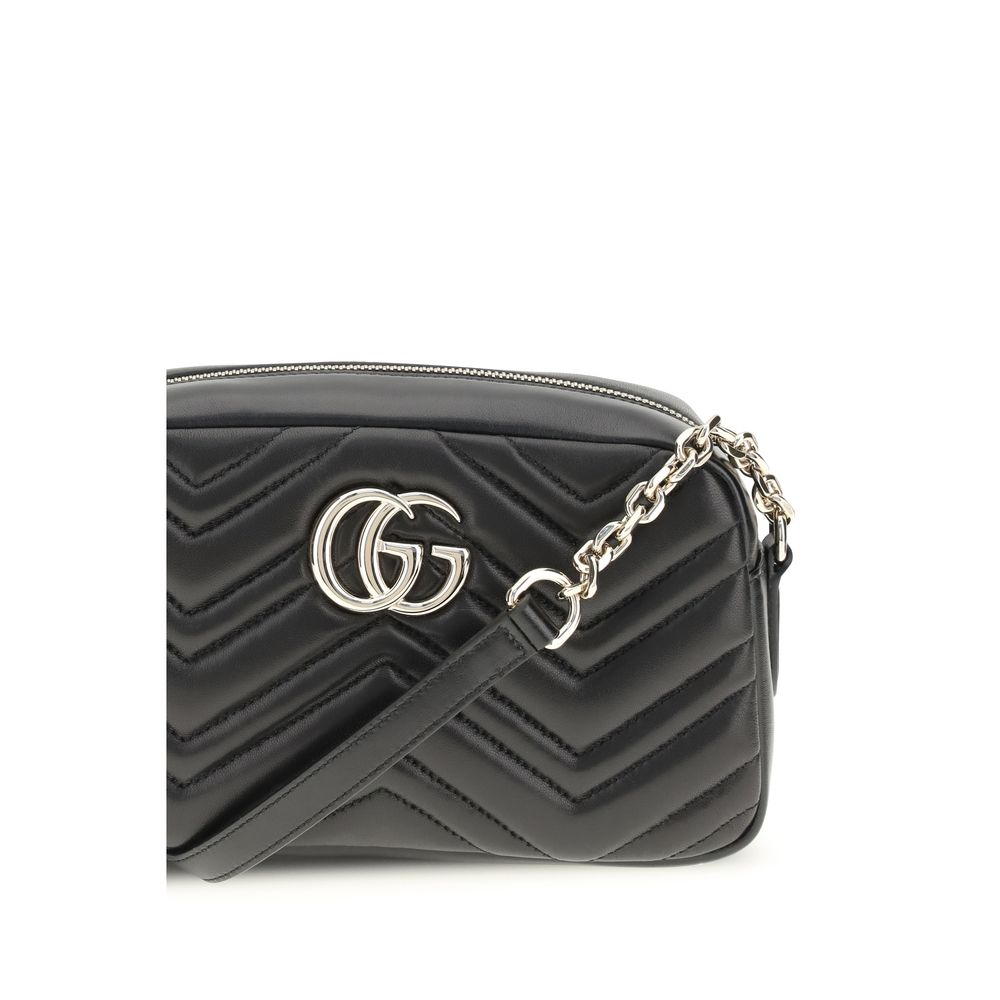Black Calf Leather Bos Taurus Handbag Gucci
