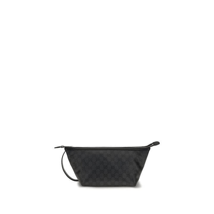 Black Cotton Clutch Bag Gucci