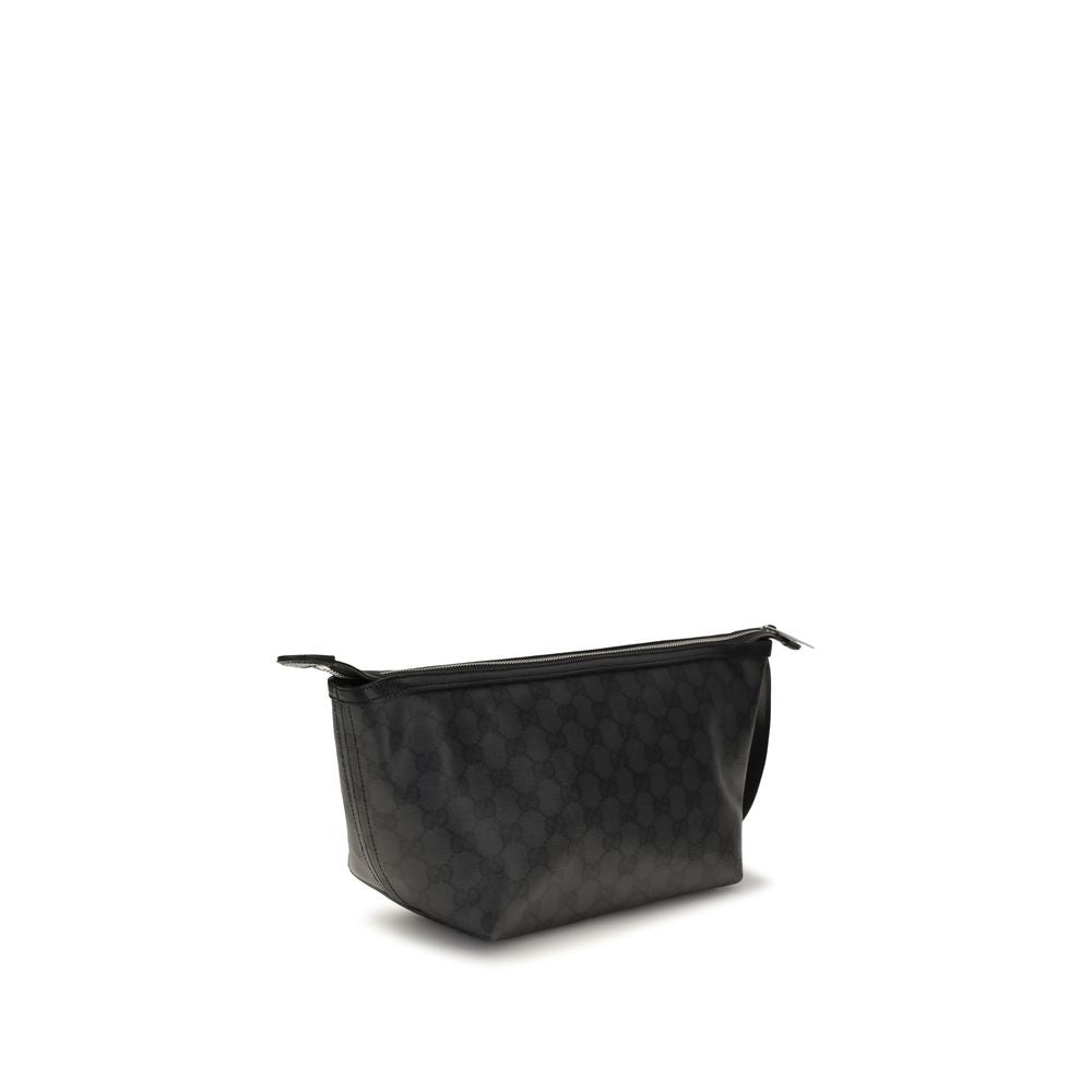 Black Cotton Clutch Bag Gucci