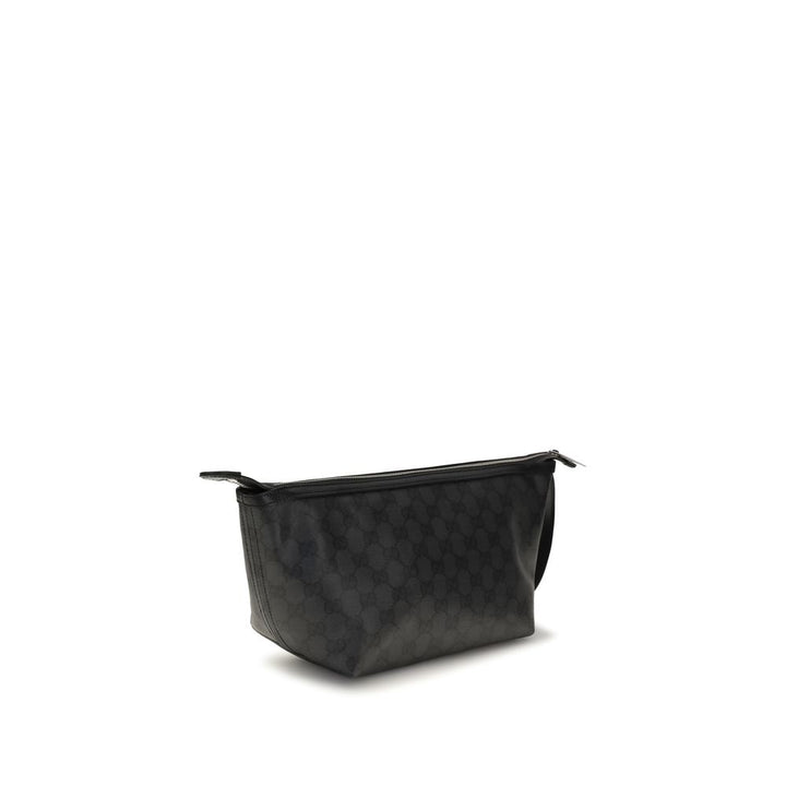 Black Cotton Clutch Bag Gucci