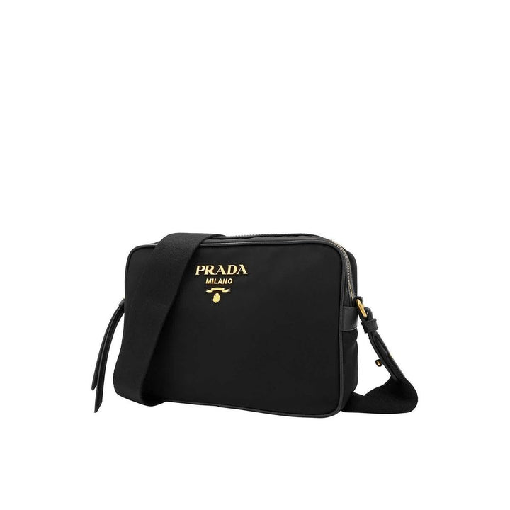 Black Nylon Shoulder Bag Prada