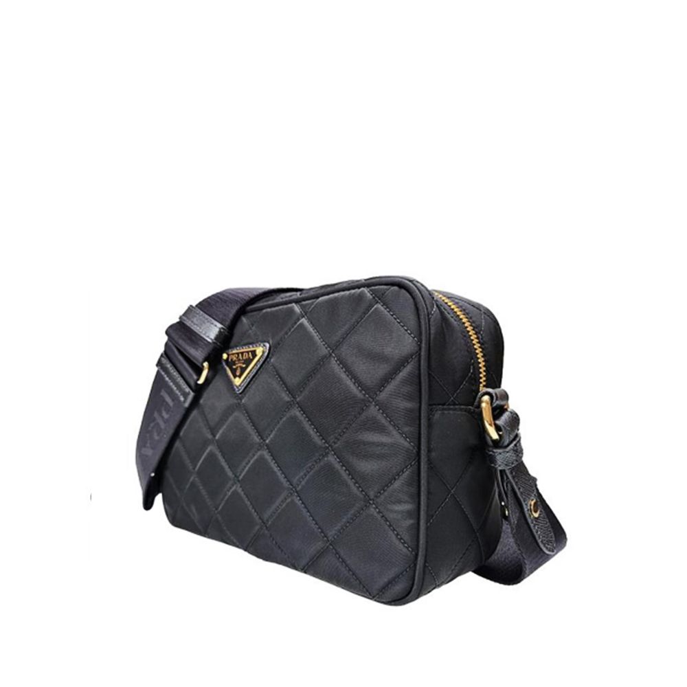 Black Nylon Shoulder Bag Prada