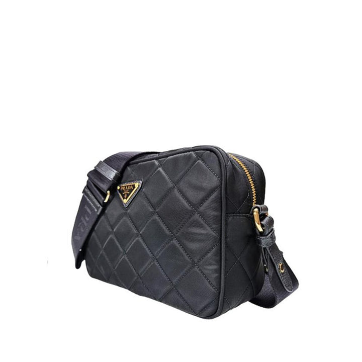Black Nylon Shoulder Bag Prada