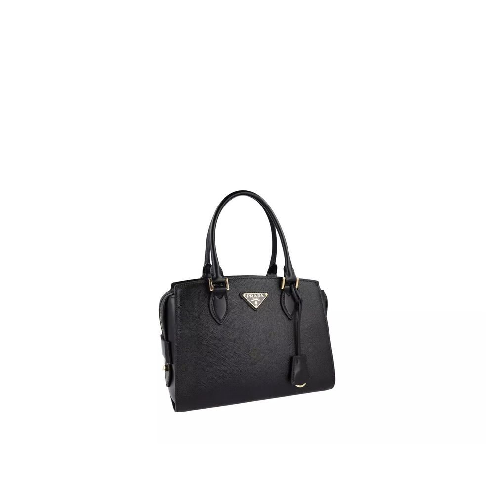 Black Calfskin Handbag Prada