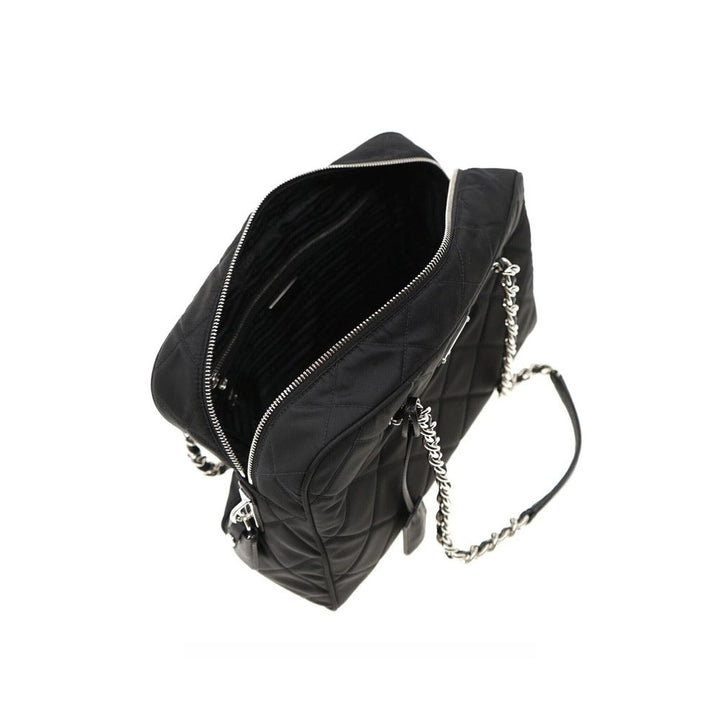 Black Nylon Shoulder Bag Prada