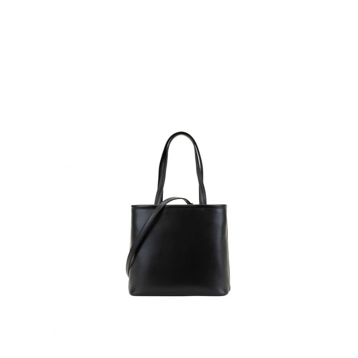 Black Calfskin Tote Bag Prada
