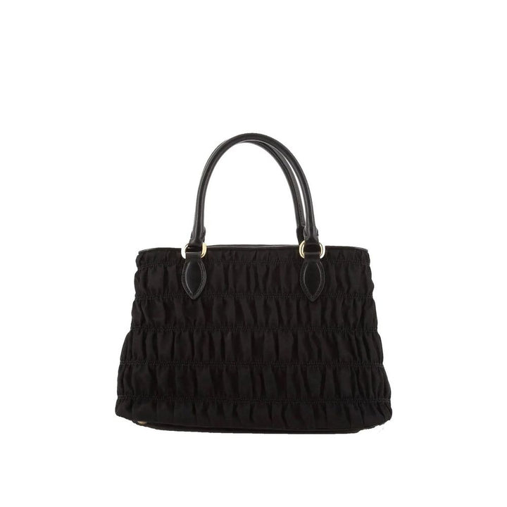 Black Nylon Handbag