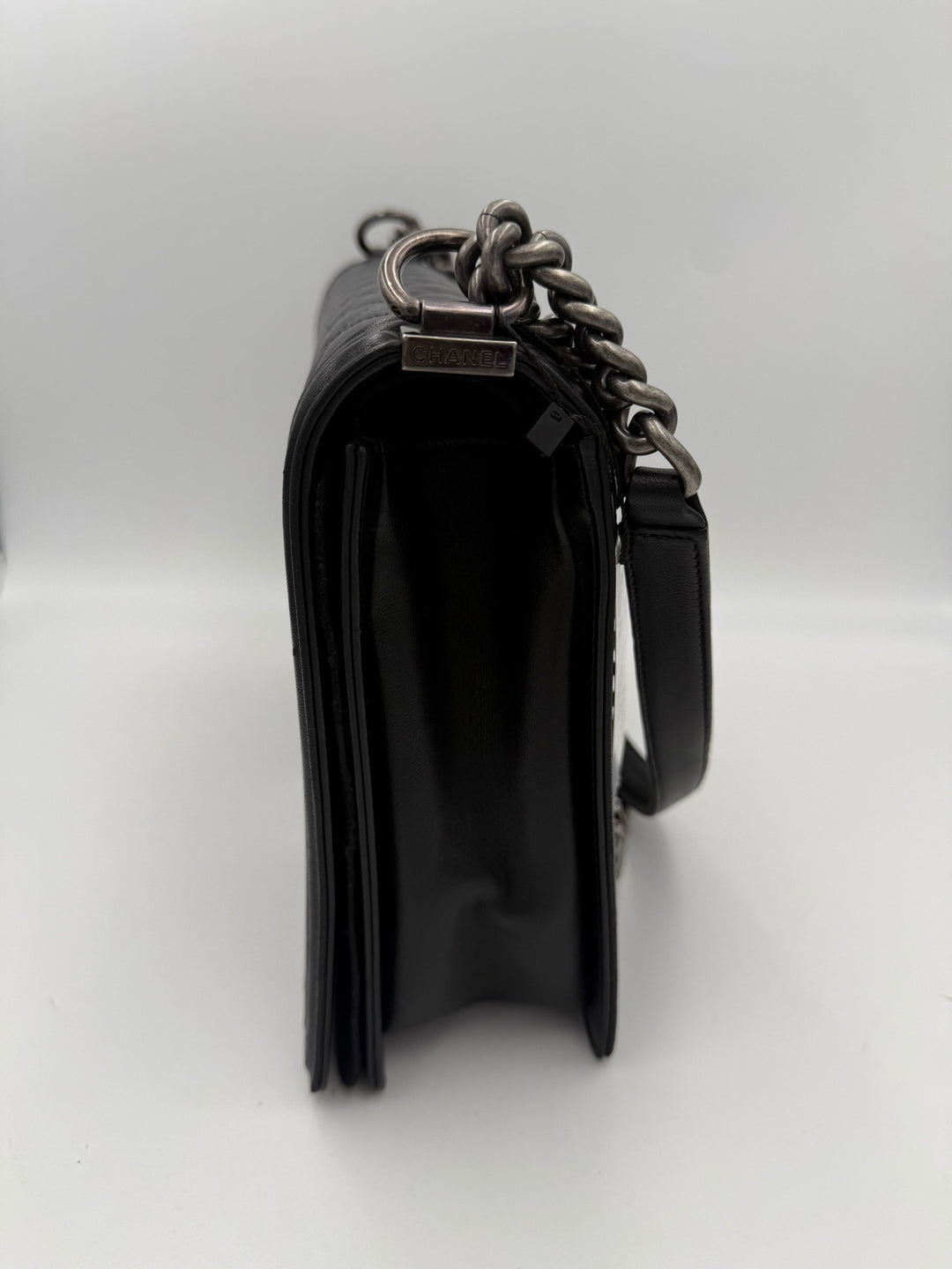 Bicolor Leather Handbag Chanel