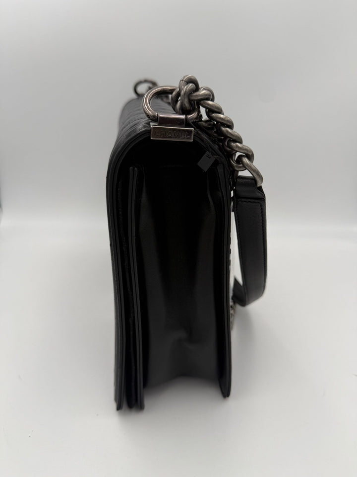 Bicolor Leather Handbag Chanel