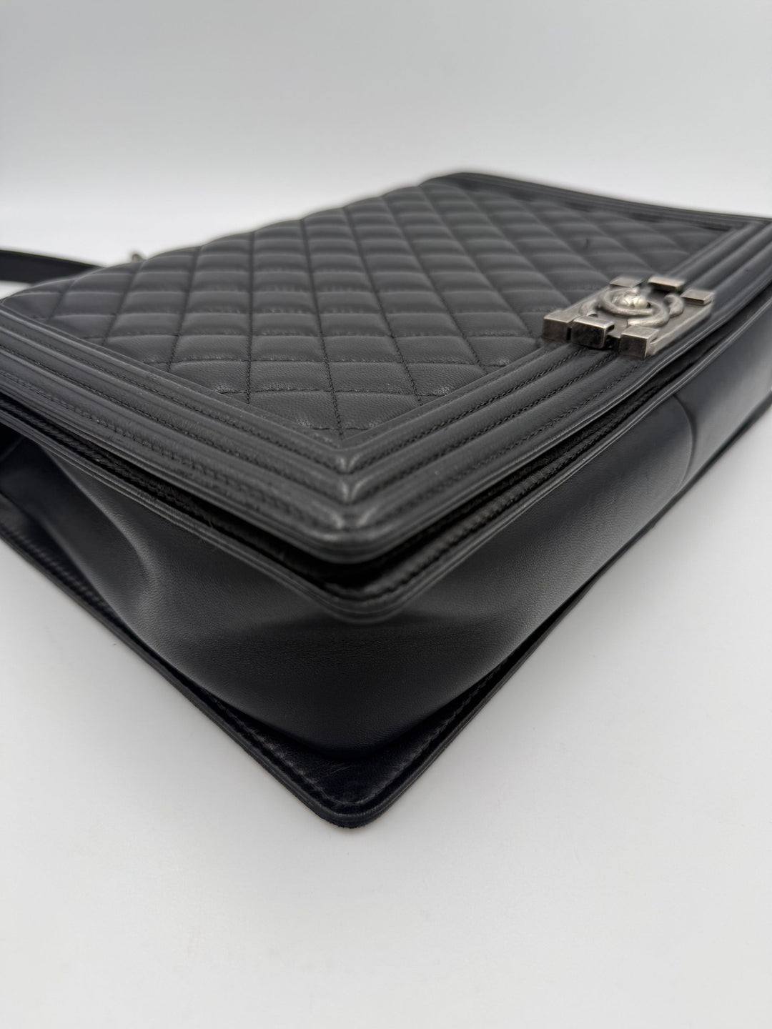 Bicolor Leather Handbag Chanel