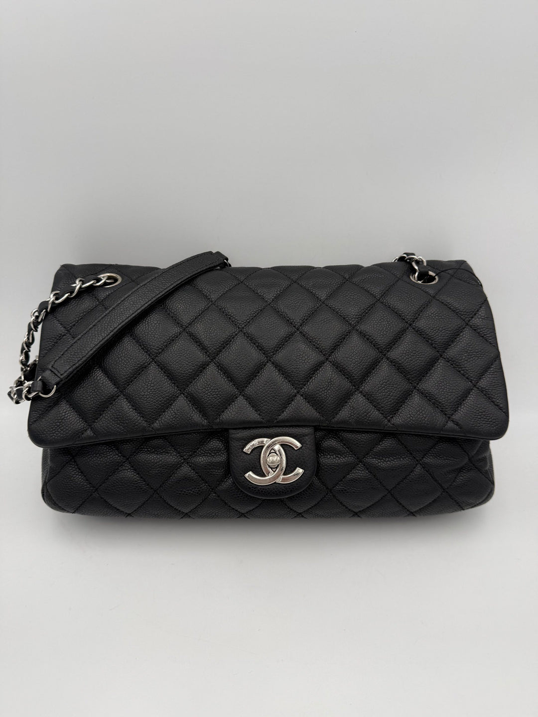 CHANEL Timeless Classique “ZIP FLAP BAG” Handbag
