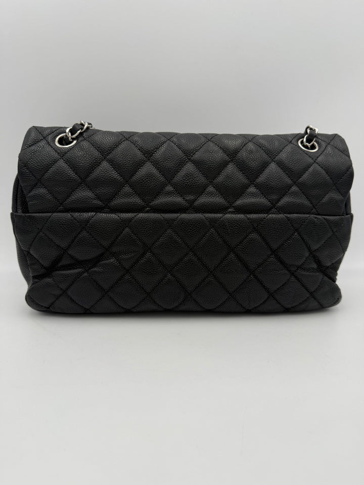 CHANEL Timeless Classique “ZIP FLAP BAG” Handbag