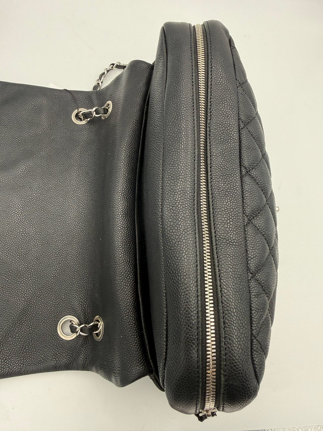 CHANEL Timeless Classique “ZIP FLAP BAG” Handbag Chanel