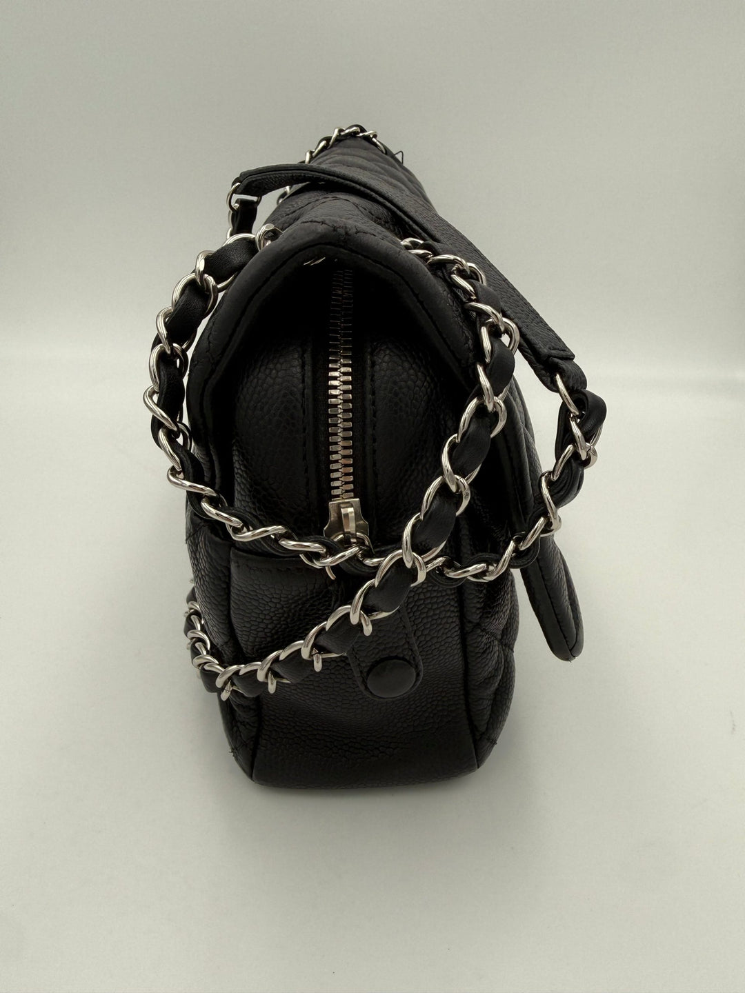 CHANEL Timeless Classique “ZIP FLAP BAG” Handbag Chanel