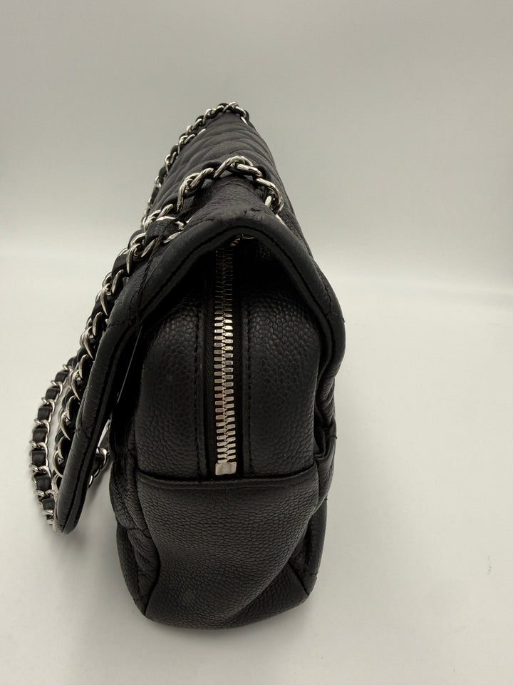 CHANEL Timeless Classique “ZIP FLAP BAG” Handbag Chanel