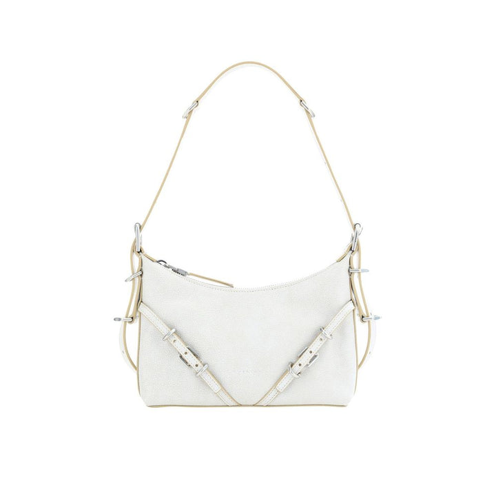 White Leather Shoulder Bag Givenchy