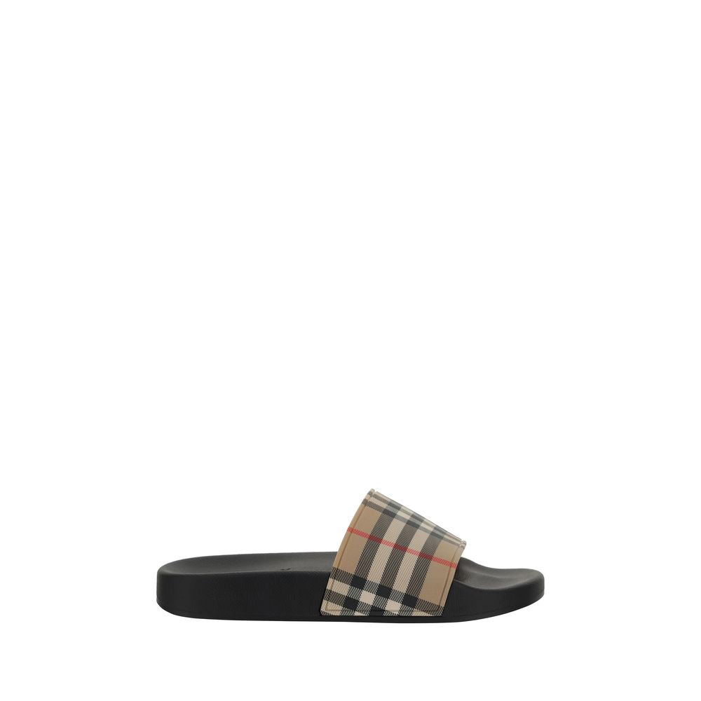Multicolor Polyethylene Flat Sandals Burberry