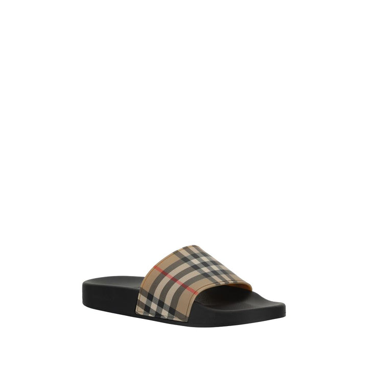Multicolor Polyethylene Flat Sandals Burberry