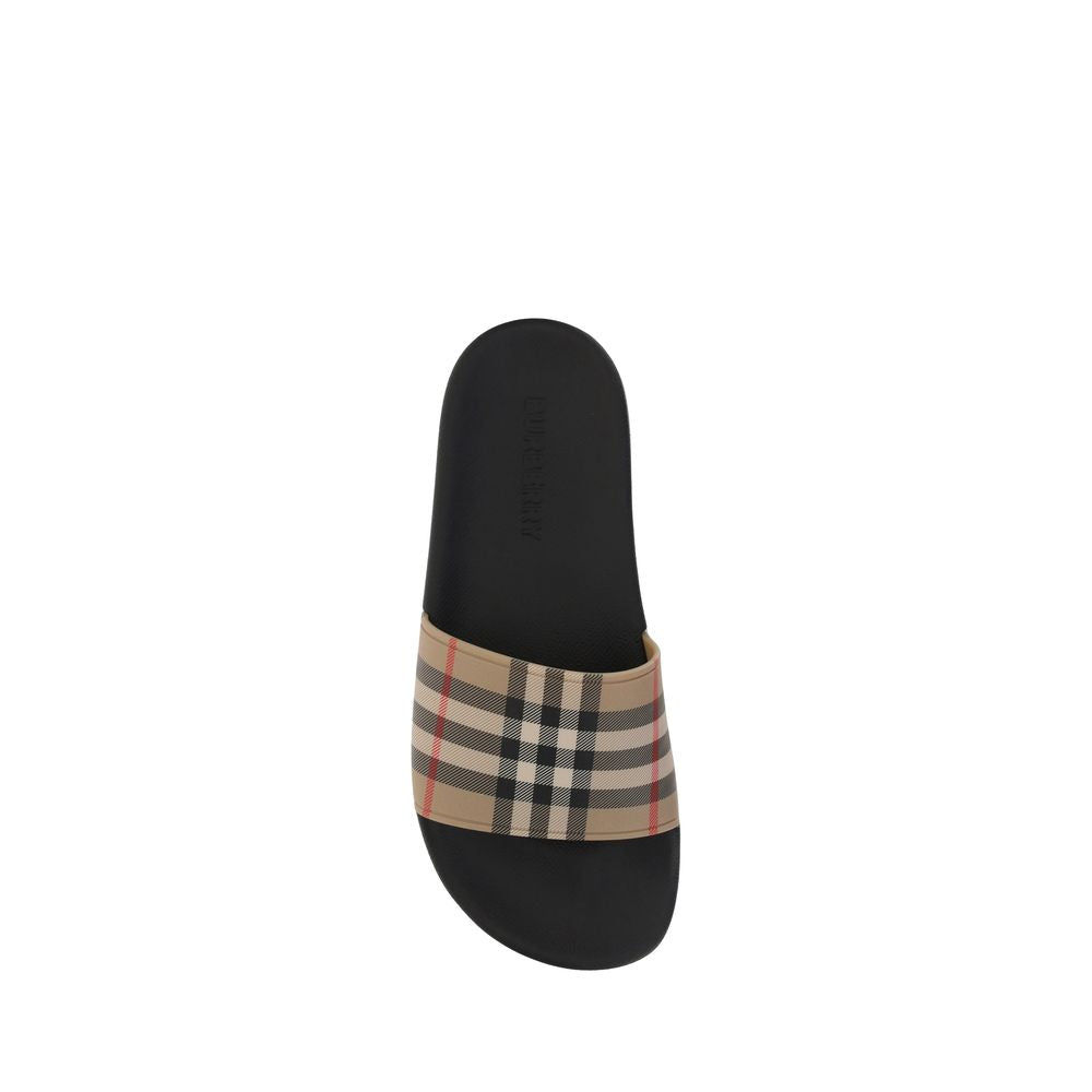 Multicolor Polyethylene Flat Sandals Burberry
