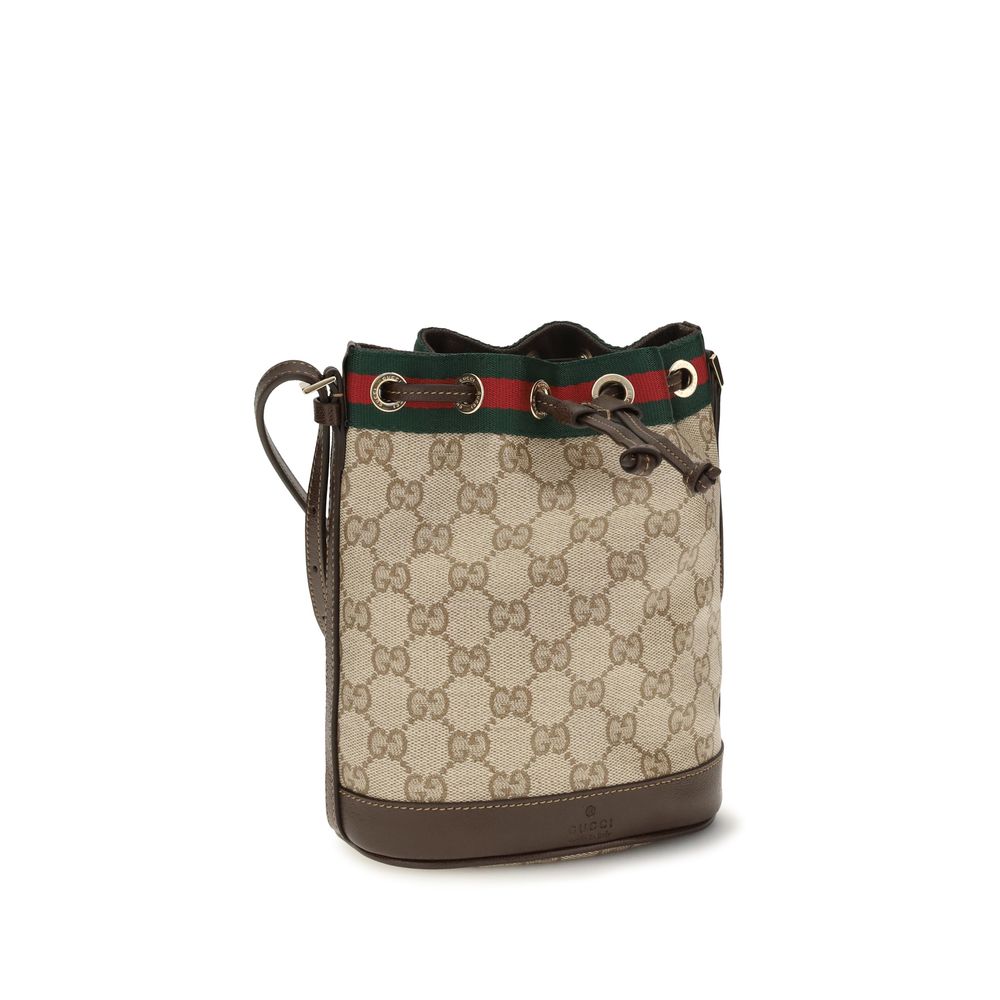 Beige Cotton Handbag Gucci