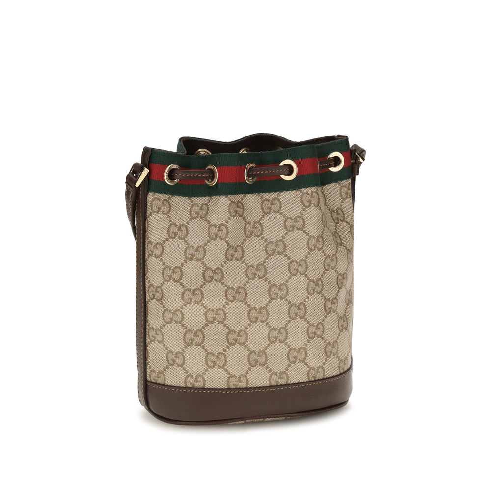 Beige Cotton Handbag Gucci