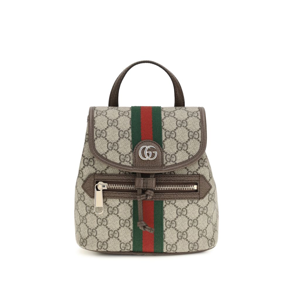 Beige Fabric Backpack Gucci