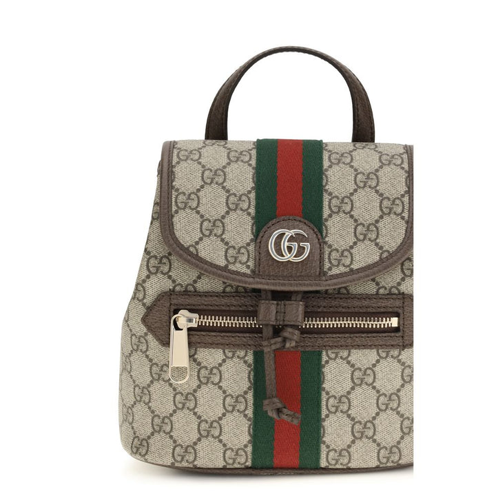 Beige Fabric Backpack Gucci