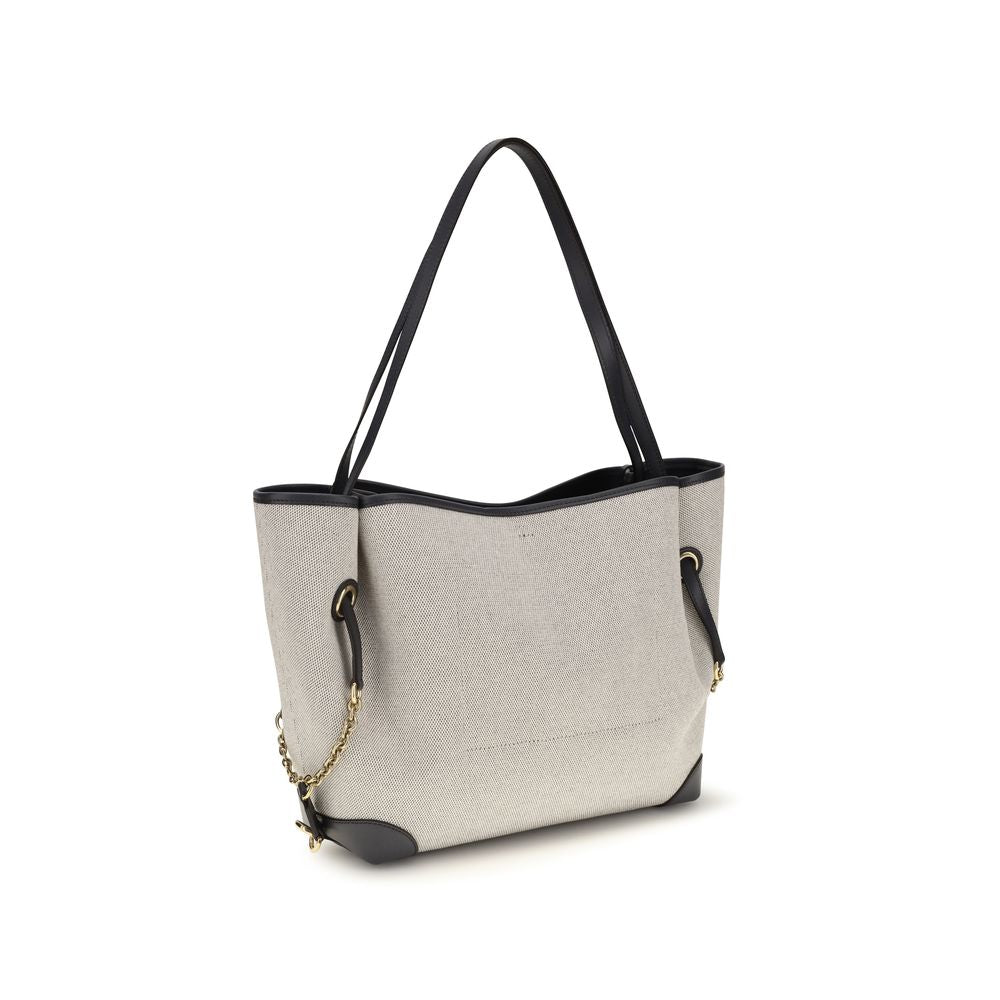 Gray Cotton Shoulder Bag Chloé