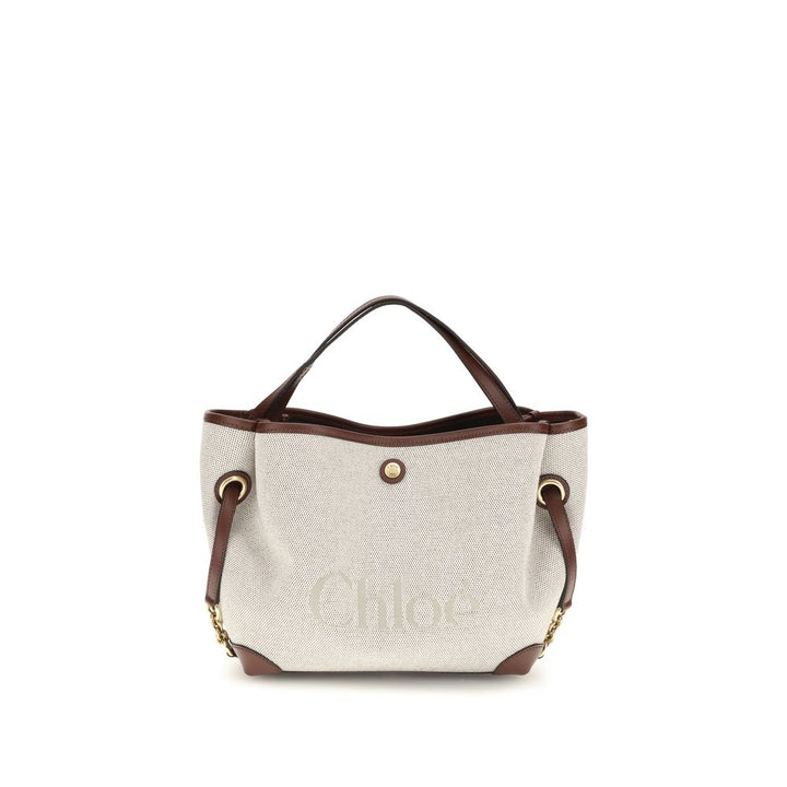 Beige Fabric Handbag Chloé