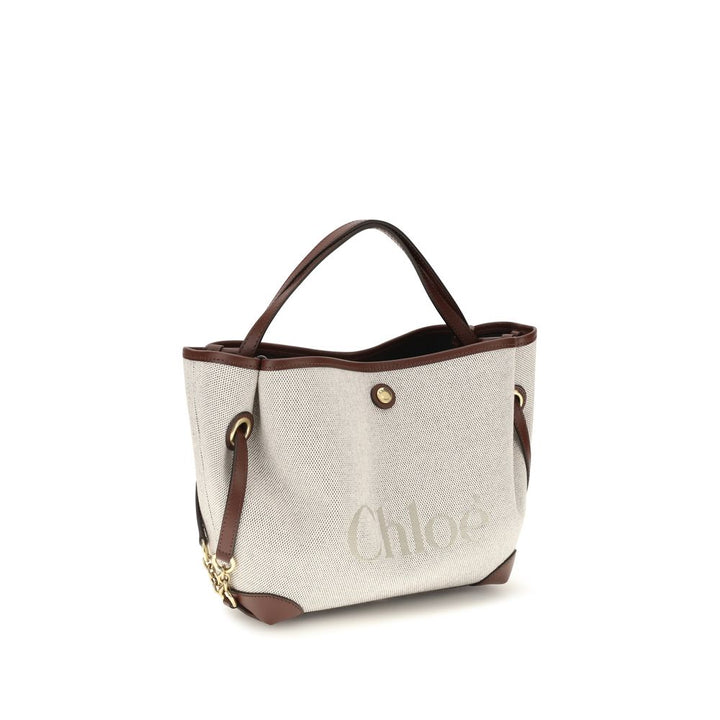 Beige Fabric Handbag Chloé