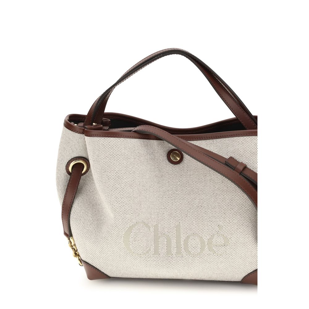 Beige Fabric Handbag Chloé