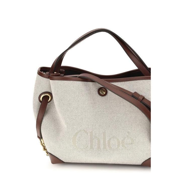 Beige Fabric Handbag Chloé